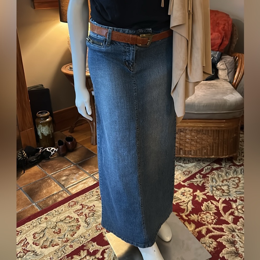 Vintage Armour denim maxi